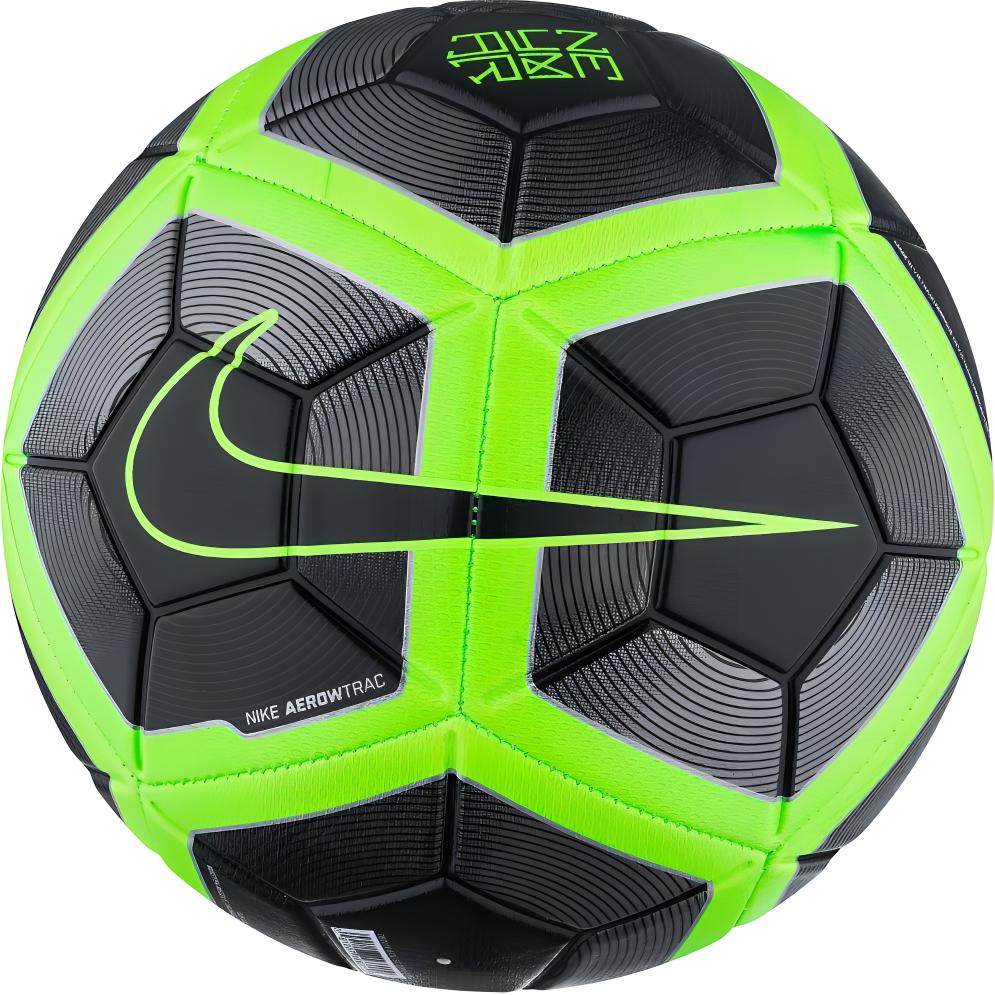 Order Nike Neymar Bola Sepak Ukuran 5 Hitam Hijau Tahan Lama Unisex SC3088-010