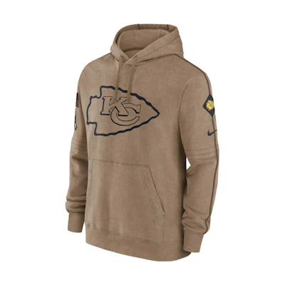 Nike NFL Brown Pullover Hoodie Loose-Fit Long-Sleeve Sweatshirt 010I01CAA2GJW7