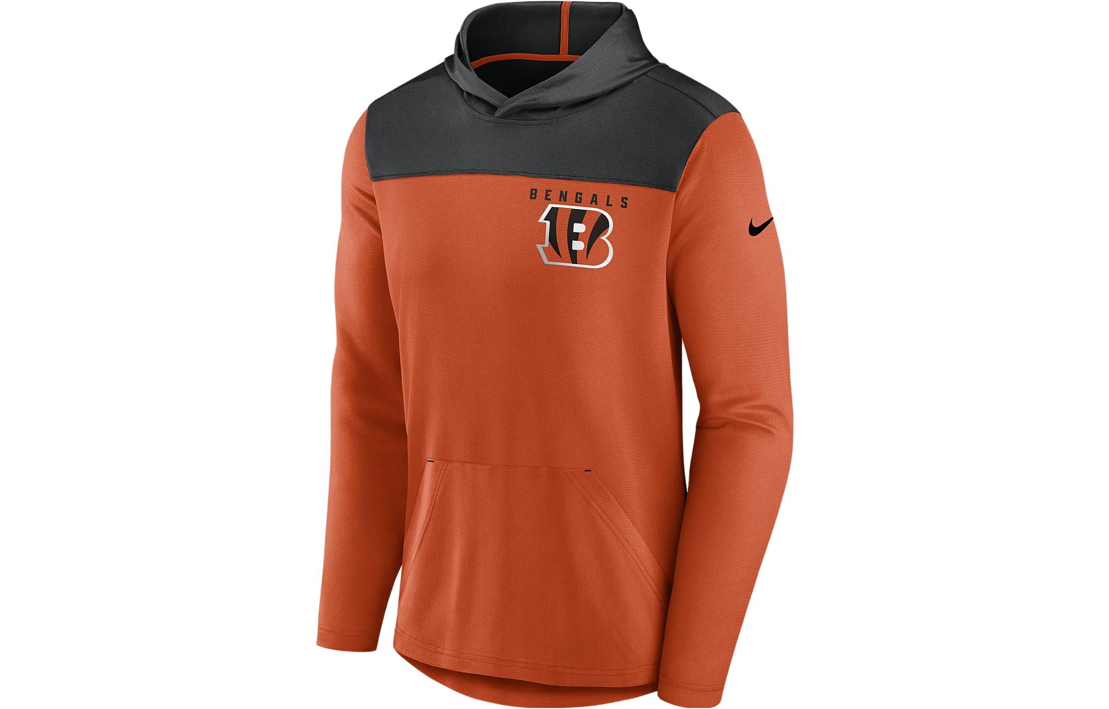 Nike NFL Cincinnati Bengals Pullover Hoodie Orange 00C010NM9A-05H