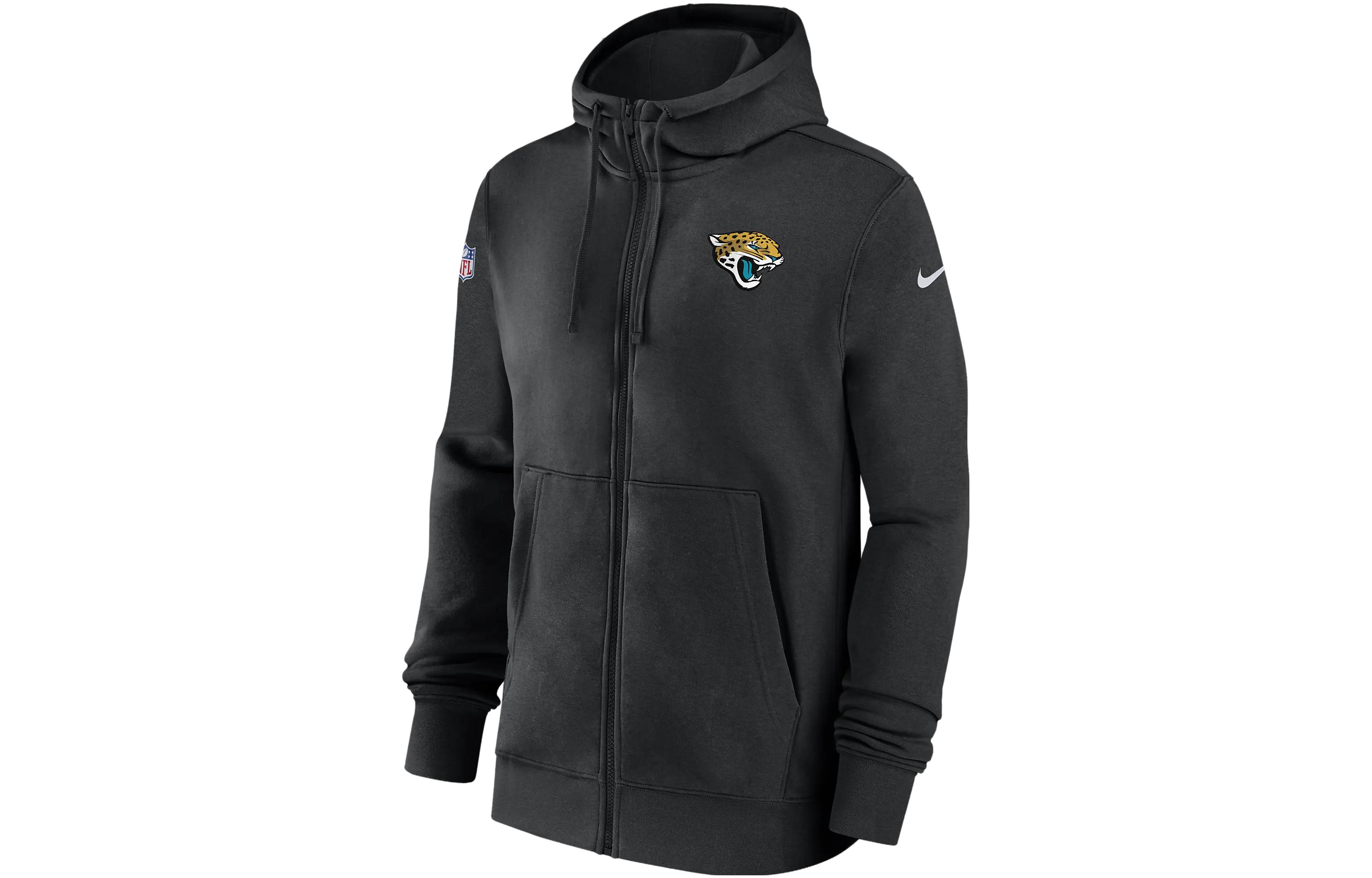 Nike NFL Full-Zip Hoodie Black Animal Print Long-Sleeve Sweatshirt 00MR00A9N-XNN