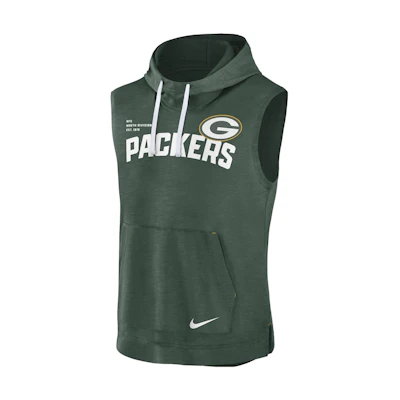 Nike NFL Green Bay Packers Logo Hoodie Green Pullover 00BW10DO7T-06Q