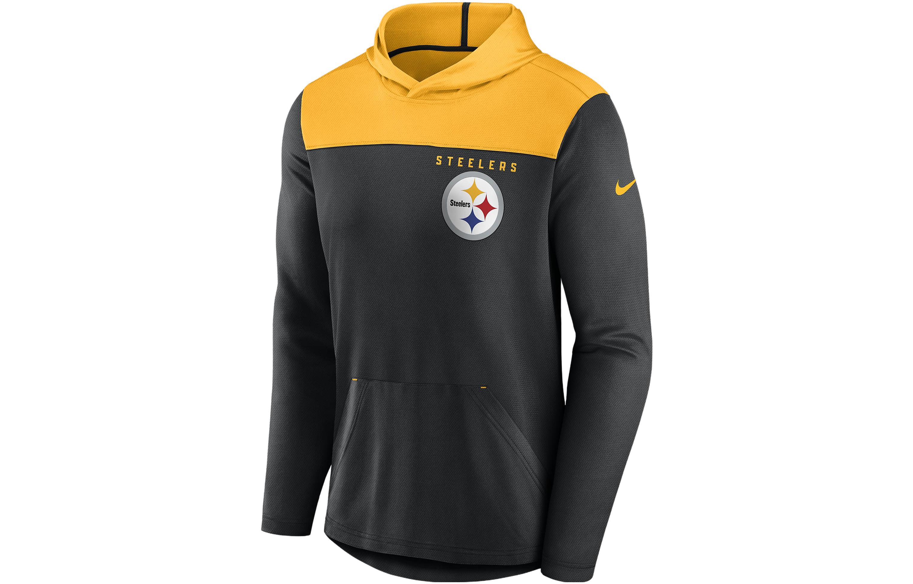 Nike NFL Pullover Hoodie Colorblock Sweatshirt - Gray 00C0057Y7L-05H