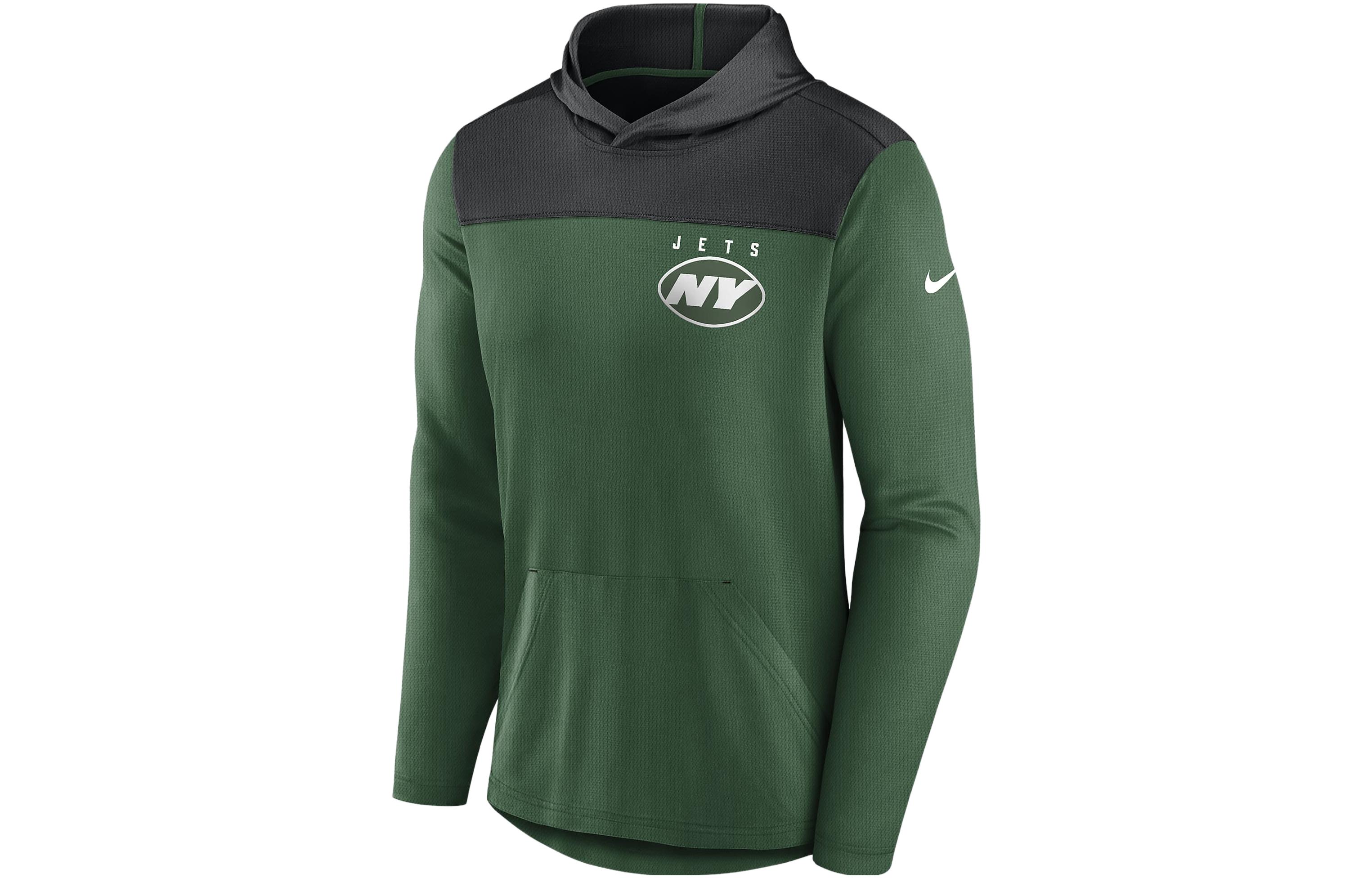 Nike NFL Pullover Hoodie Green Letter Print Sweatshirt 00C0066Y9Z-05H