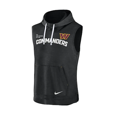 Nike NFL Washington Commanders Logo Hoodie Black Pullover 00BW10DU9E-06Q