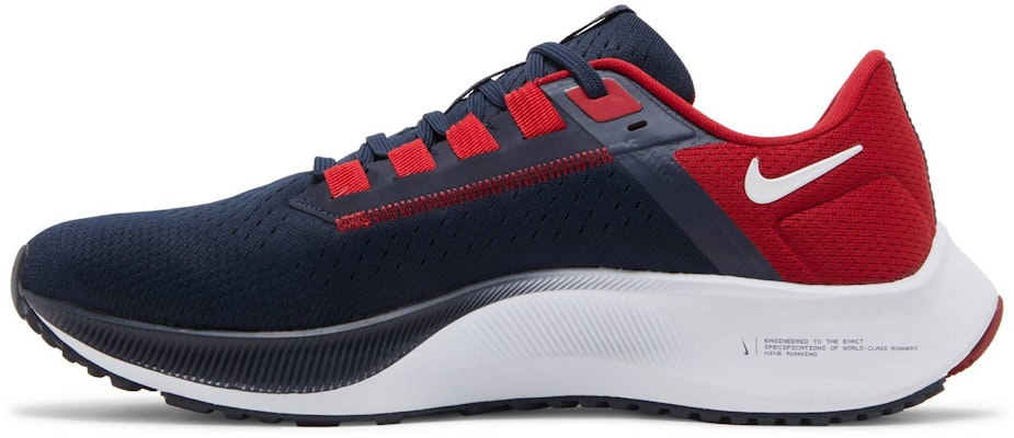 Nike Pegasus 38 Air Zoom NFL “Houston Texans“休斯頓德州人運動 耐磨防滑 低筒 跑步鞋 男款 黑紅色 Lookbook Nike Pegasus 38 Air Zoom NFL “Houston Texans“休斯頓德州人運動 耐磨防滑 低筒 跑步鞋 男款 黑紅色