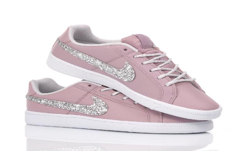 Shop 나이키 코트 '글리터 로즈' (Nike Court '글리터 로즈') NIKECOURTGLITTERROSE