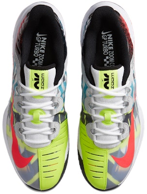 Nike Court Air Zoom GP Turbo 白 粉 黃 Shop Nike Court Air Zoom GP Turbo 白 粉 黃
