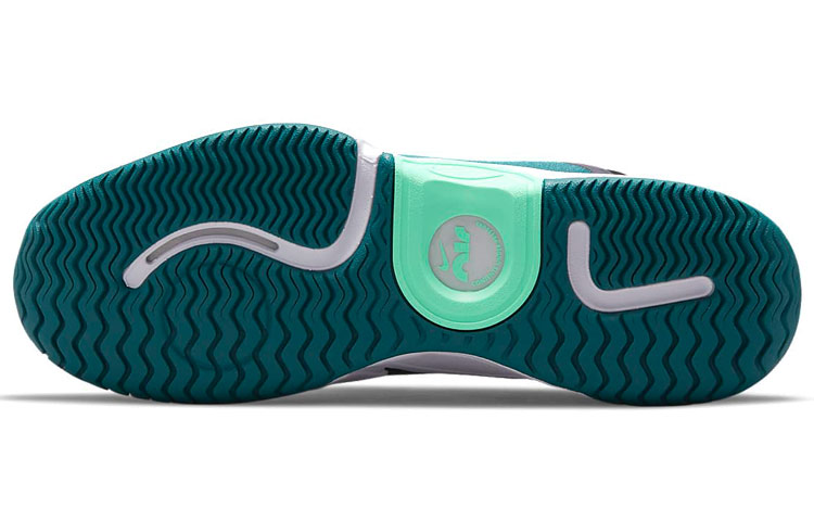 Details for ナイキコート エア ズーム GP ターボ "ダークティールグリーン" CK7513-324