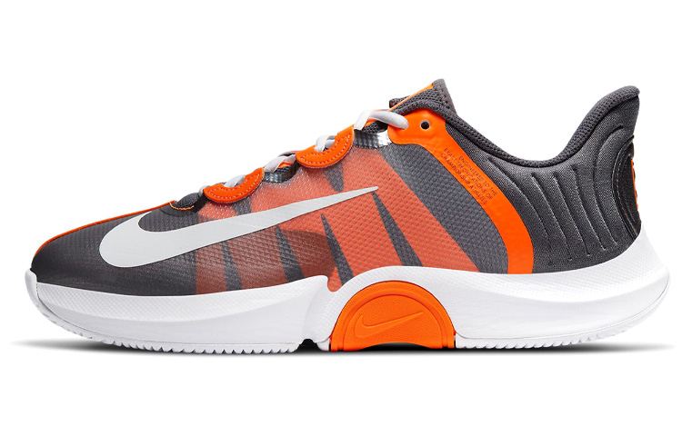 Nike NikeCourt Air Zoom GP Turbo 'Metallic Dark Grey Orange' CK7513-001