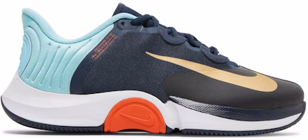 Nike NikeCourt Air Zoom GP Turbo 'Obsidian Metallic Gold' CK7513-400 Nike NikeCourt Air Zoom GP Turbo 'Obsidian Metallic Gold' CK7513-400