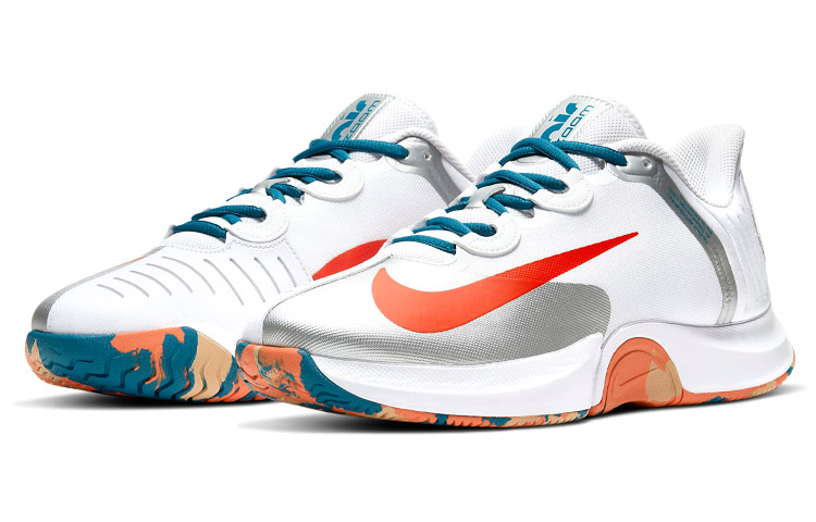 Lookbook Nike NikeCourt Air Zoom GP Turbo ''Camouflage Blanc''. CK7513-104