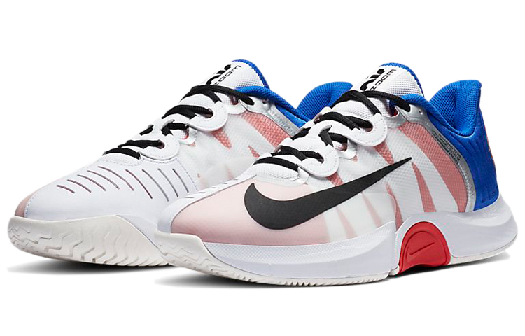 Lookbook Nike NikeCourt Air Zoom GP Turbo ''Wit Racer Blauw'' CK7513-100