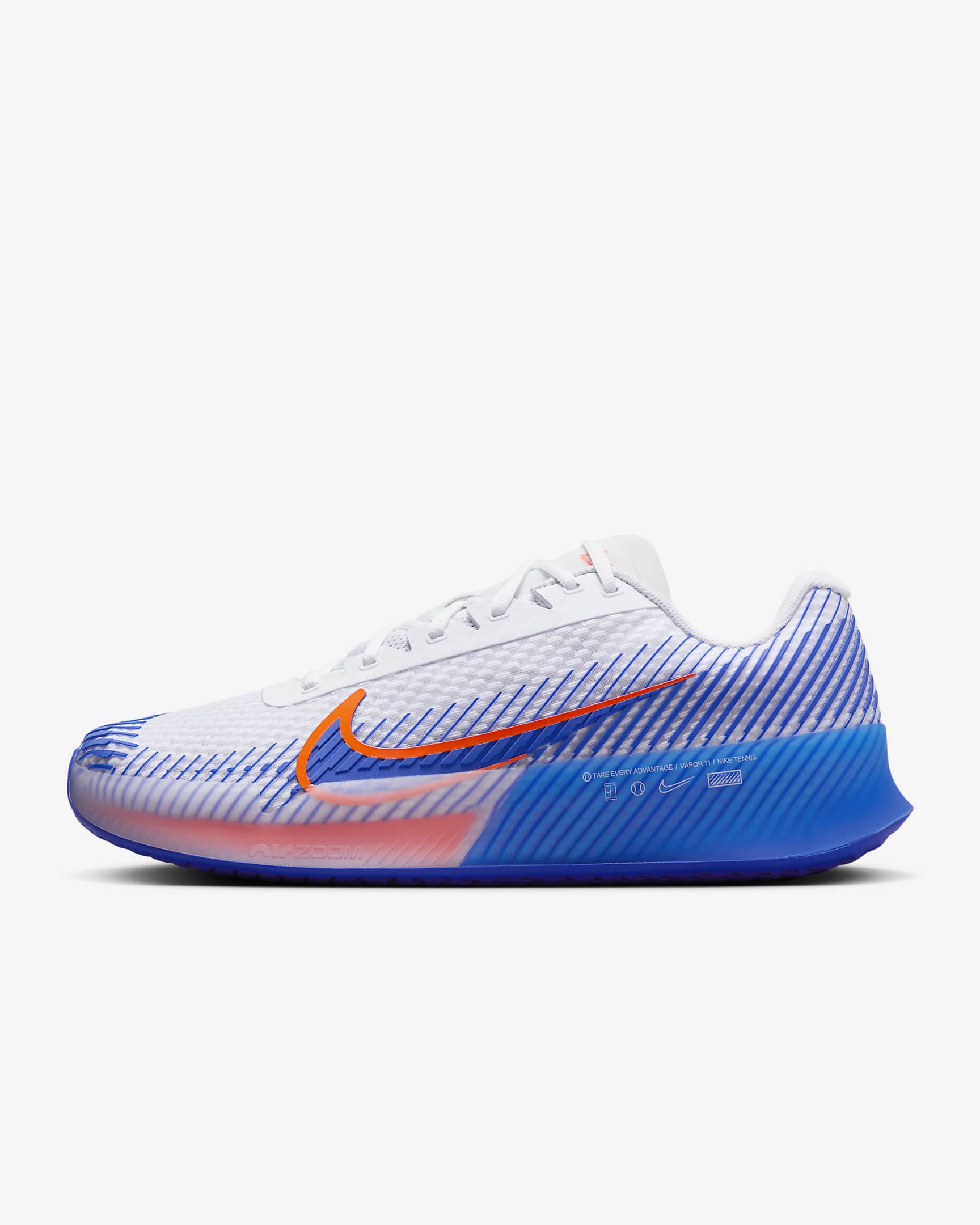 Nike NikeCourt Air Zoom Vapor 11 'White Hyper Crimson' DR6966-105