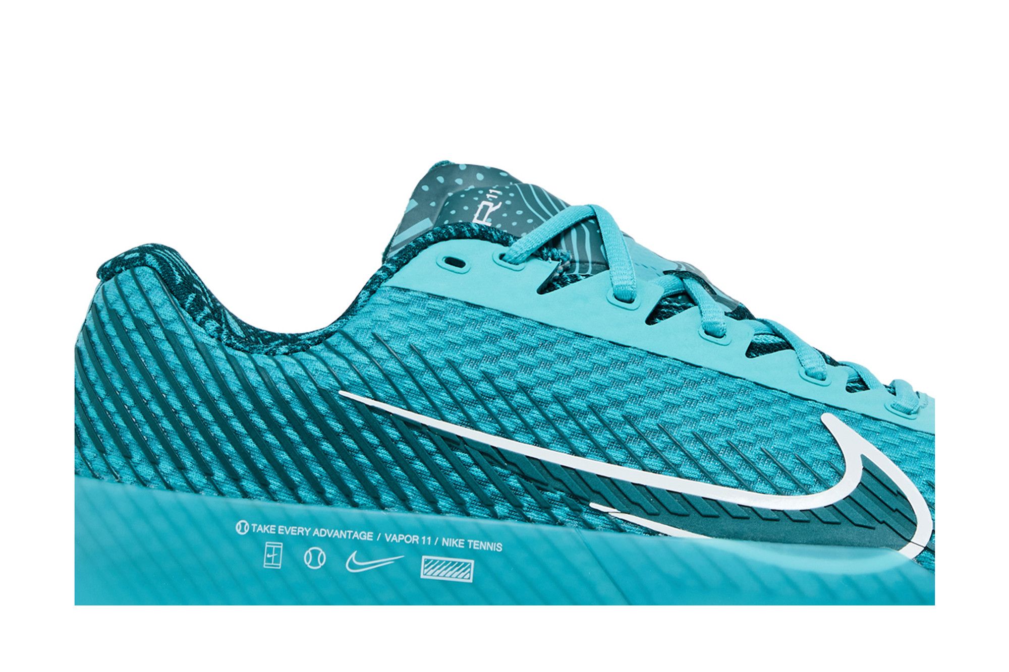 Order 耐吉 NikeCourt Air Zoom Vapor 11 HC ' Teal Nebula' DR6966-300
