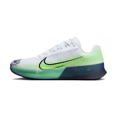Nike NikeCourt Air Zoom Vapor 11 HC 'White Green Strike Navy'