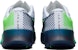 Nike NikeCourt Air Zoom Vapor 11 HC 'Putih Hijau Strike Navy' DR6966-103
