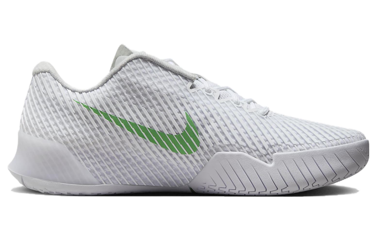 Lookbook 耐克 NikeCourt Air Zoom Vapor 11 HC 白绿网球鞋 DR6966-102