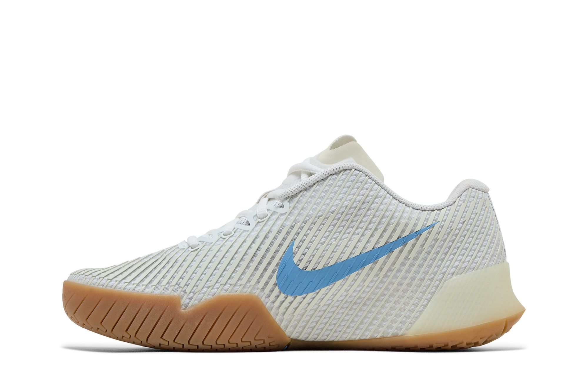 Shop Nike NikeCourt Air Zoom Vapor 11 HC '白色 淺藍 膠底' DR6966-107