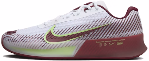 Nike NikeCourt Air Zoom Vapor 11 HC 'White Team Red' DR6966-104 Nike NikeCourt Air Zoom Vapor 11 HC 'White Team Red' DR6966-104