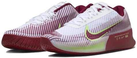 耐吉 NikeCourt Air Zoom Vapor 11 HC '白色隊紅' DR6966-104 Lookbook 耐吉 NikeCourt Air Zoom Vapor 11 HC '白色隊紅' DR6966-104