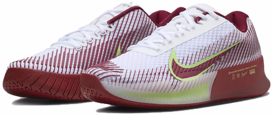 耐克NikeCourt Air Zoom Vapor 11 HC '白色队红' DR6966-104 Lookbook 耐克NikeCourt Air Zoom Vapor 11 HC '白色队红' DR6966-104