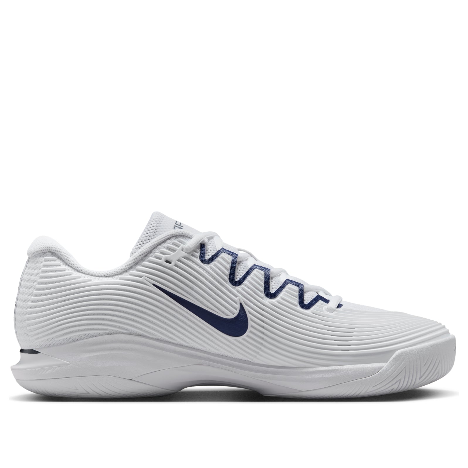 Details for Nike NikeCourt Air Zoom Vapor 12 HC ''Weiß Mitternachtsblau'' IB7168-100