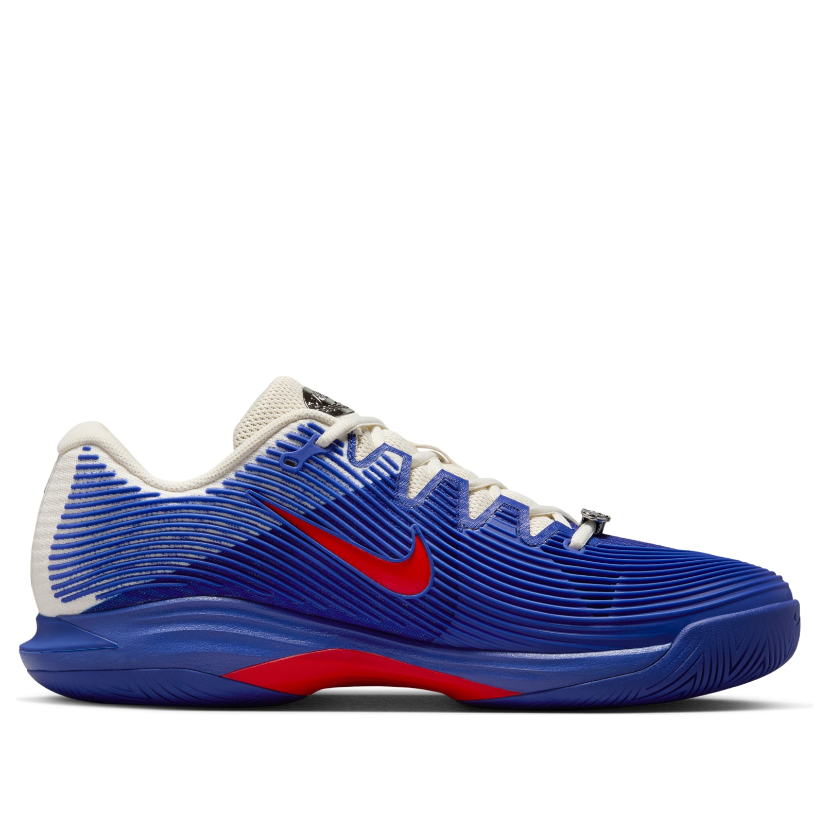 Details for Nike NikeCourt Air Zoom Vapor 12 Premium HC 'Deep Night Light Crimson' Pria HJ6770-500