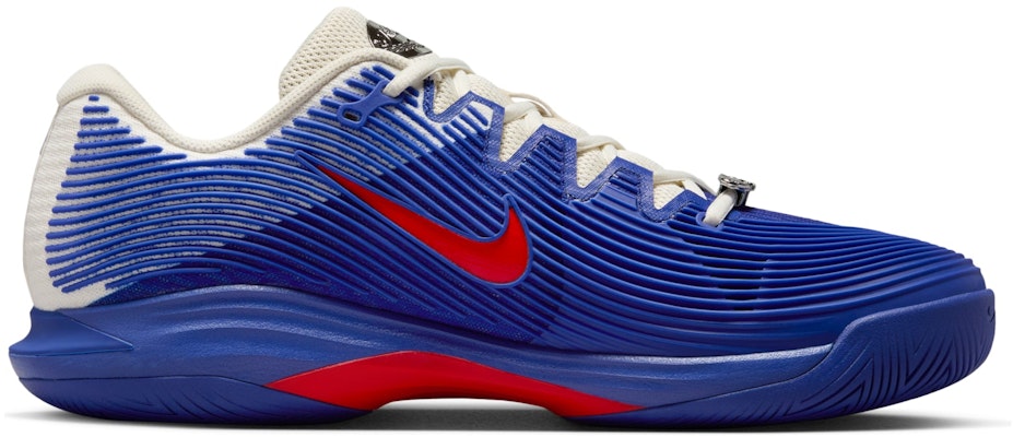 Nike NikeCourt Air Zoom Vapor 12 Premium HC 'Deep Night Light Crimson' Pria HJ6770-500 Details for Nike NikeCourt Air Zoom Vapor 12 Premium HC 'Deep Night Light Crimson' Pria HJ6770-500
