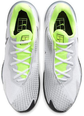 Nike NikeCourt Air Zoom Vapor Cage 4 'White Volt' CD0424-100 Shop Nike NikeCourt Air Zoom Vapor Cage 4 'White Volt' CD0424-100