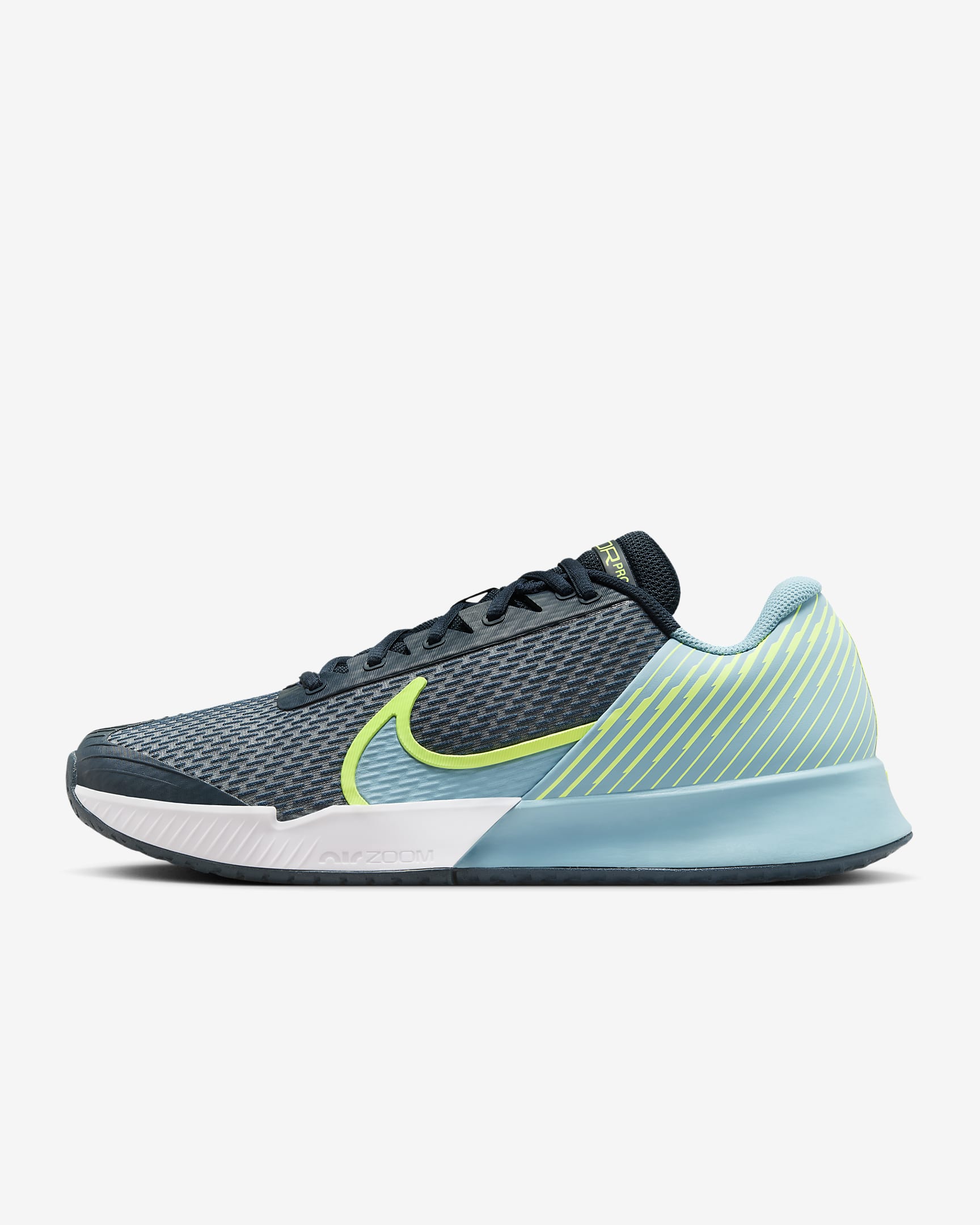 Lookbook Nike NikeCourt Air Zoom Vapor Pro 2 'Armory Navy Volt' Tenis. DR6191-400