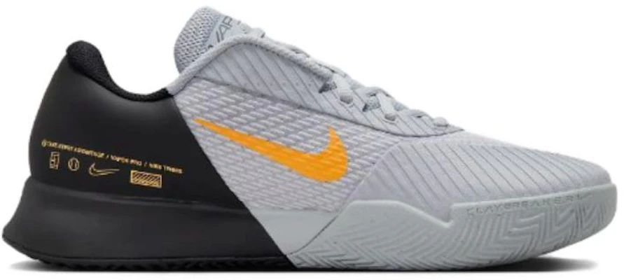Nike Air Zoom Vapor Pro 2 男款網球鞋 灰黑橙 減震耐磨 低幫 Order Nike Air Zoom Vapor Pro 2 男款網球鞋 灰黑橙 減震耐磨 低幫