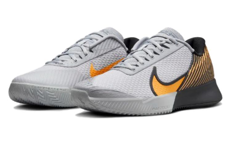 Lookbook Nike Air Zoom Vapor Pro 2 男款網球鞋 灰黑橙 減震耐磨 低幫