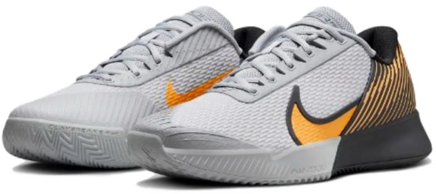 Nike Air Zoom Vapor Pro 2 男款網球鞋 灰黑橙 減震耐磨 低幫 Lookbook Nike Air Zoom Vapor Pro 2 男款網球鞋 灰黑橙 減震耐磨 低幫
