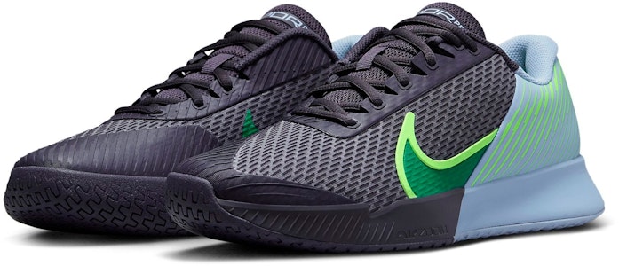 Nike NikeCourt Air Zoom Vapor Pro 2 HC 'Gridiron Stadium Hijau' DR6191-004 Lookbook Nike NikeCourt Air Zoom Vapor Pro 2 HC 'Gridiron Stadium Hijau' DR6191-004