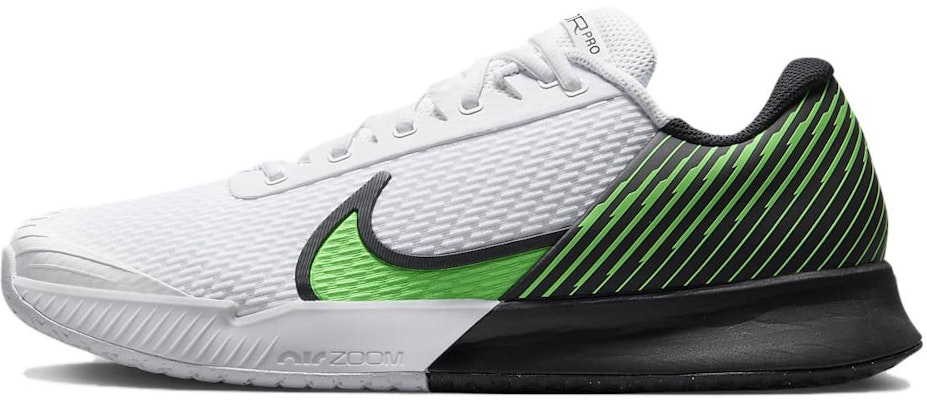 Nike NikeCourt Air Zoom Vapor Pro 2 HC 'Putih Poison Hijau' DR6191-105 Details for Nike NikeCourt Air Zoom Vapor Pro 2 HC 'Putih Poison Hijau' DR6191-105