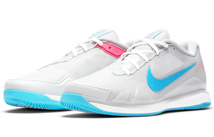 Lookbook Nike NikeCourt Air Zoom Vapor Pro ''Gris Photon Bleu Chlorine'' CZ0220-008