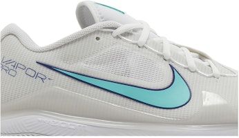 Nike NikeCourt Air Zoom Vapor Pro 'Putih Turquoise Dinamis' CZ0220-141 Order Nike NikeCourt Air Zoom Vapor Pro 'Putih Turquoise Dinamis' CZ0220-141