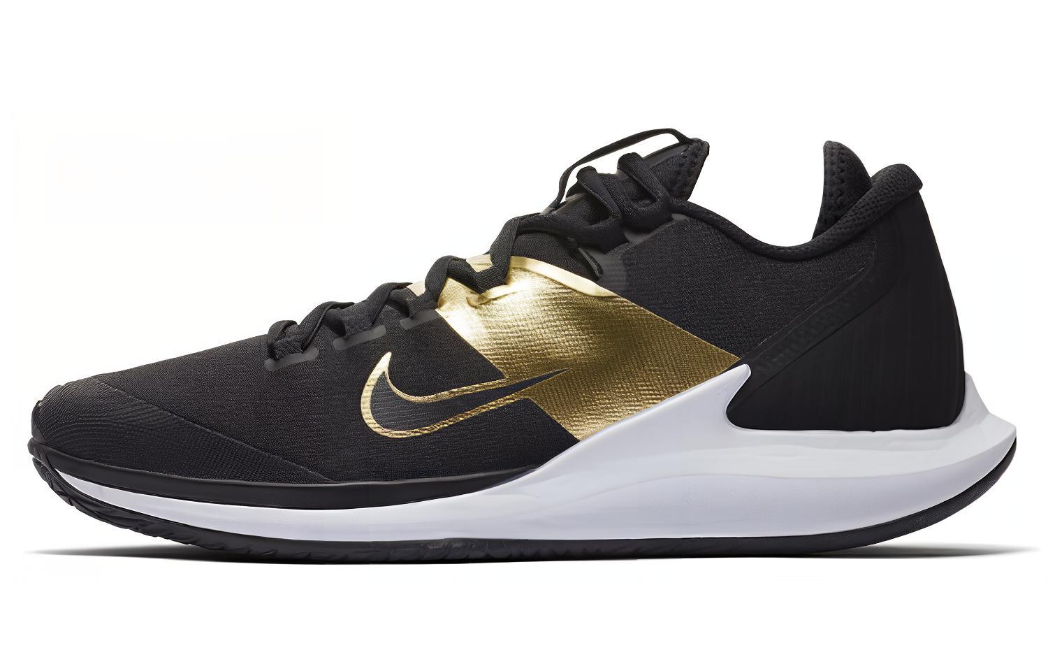 Nike NikeCourt Air Zoom Zero HC 'Black Metallic Gold'