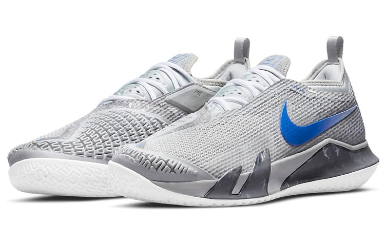 Lookbook ナイキコート リアクト ヴェイパー NXT グレー/ロイヤル CV0724-008