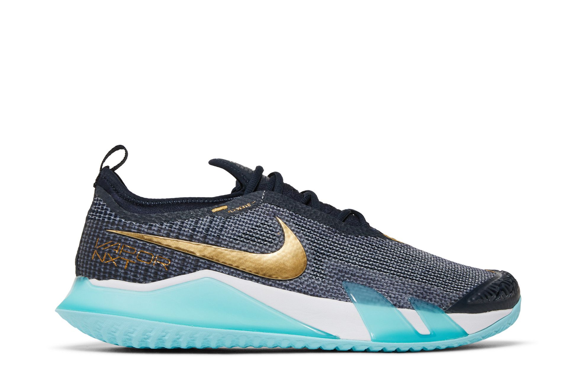 Nike NikeCourt React Vapor NXT 'Obsidian Metallic Gold' CV0724-400