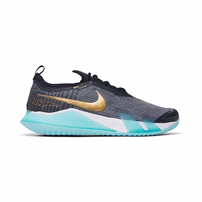 Nike NikeCourt React Vapor NXT 'Obsidian Metallic Gold'