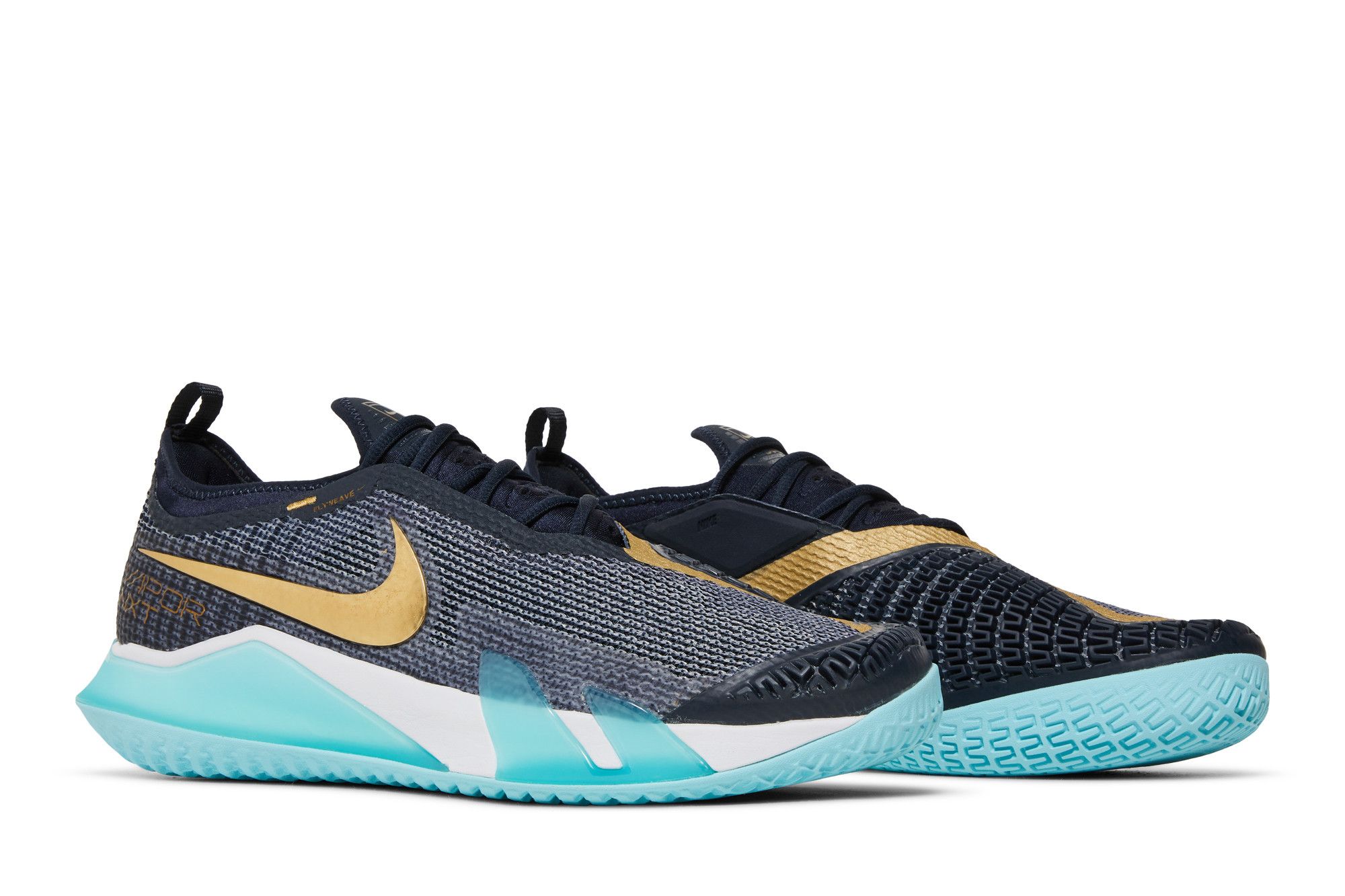 Cheap Nike NikeCourt React Vapor NXT ''Obsidienne Or Métallique'' CV0724-400