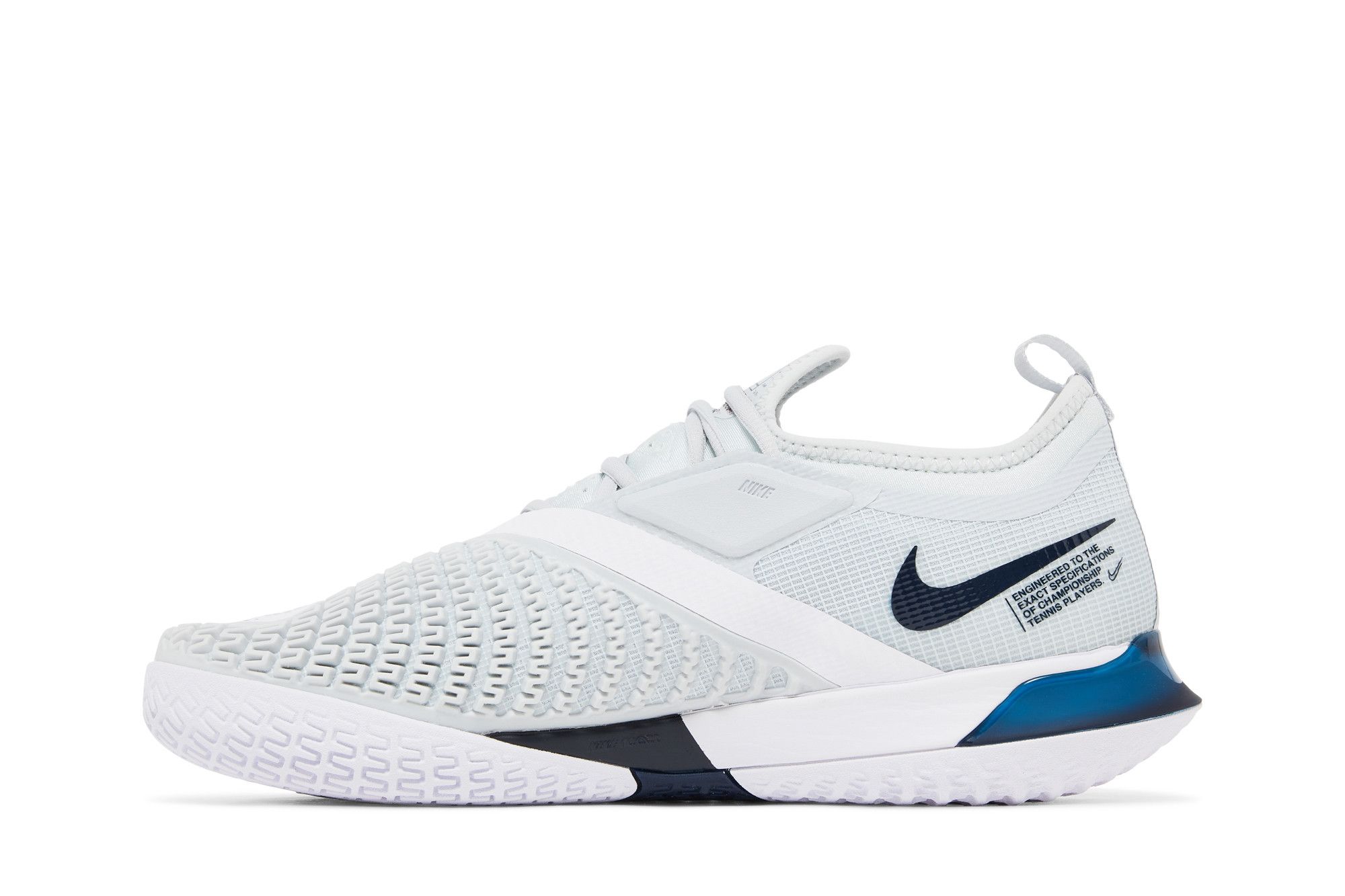 Lookbook Nike Court React Vapor NXT 減震防滑 低筒網球鞋 淡藍