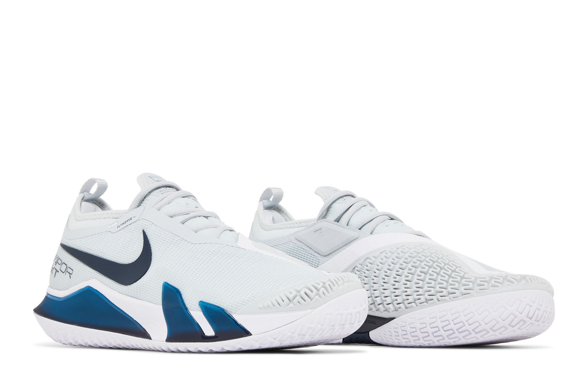 Cheap Nike Court React Vapor NXT 減震防滑 低筒網球鞋 淡藍