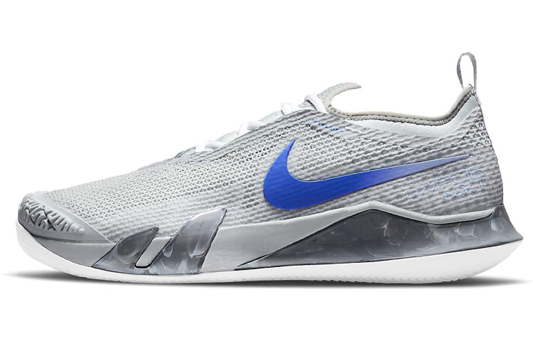 Nike NikeCourt React Vapor NXT Clay 'Light Smoke Grey Hyper Royal' CV0726-024