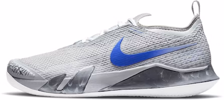 Nike NikeCourt React Vapor NXT Clay 'Light Smoke Grey Hyper Royal' CV0726-024 Nike NikeCourt React Vapor NXT Clay 'Light Smoke Grey Hyper Royal' CV0726-024