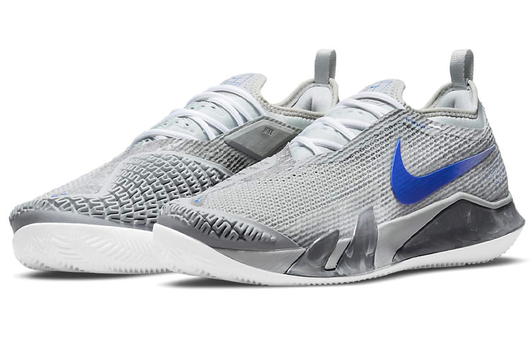 Lookbook 나이키 코트 리액트 넥스트 클레이 '스모크 그레이/하이퍼 로얄' CV0726-024