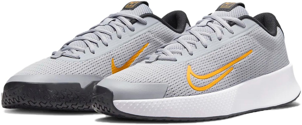 Nike NikeCourt Vapor Lite 2 HC 'Wolf Grey Laser Orange' DV2018-005 Lookbook Nike NikeCourt Vapor Lite 2 HC 'Wolf Grey Laser Orange' DV2018-005