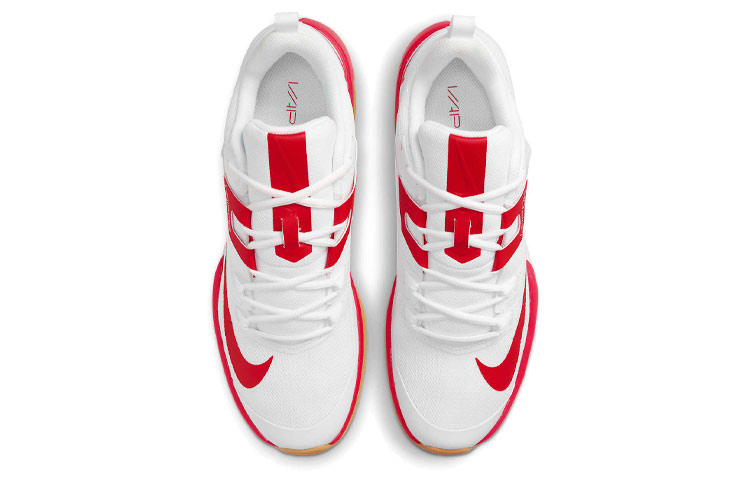 Shop Nike NikeCourt Vapor Lite ''Bianco Rosso Università'' DC3432-188