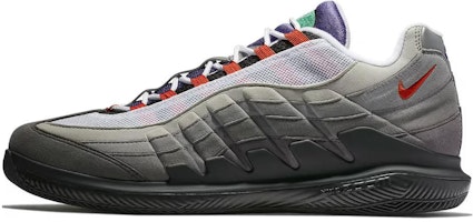 Nike Court VaporAir Max 95 RF X Greedy 低幫 跑步鞋 男款 灰紅紫 Buy Nike Court VaporAir Max 95 RF X Greedy 低幫 跑步鞋 男款 灰紅紫